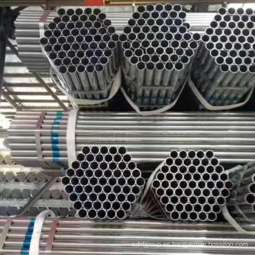 Tubo galvanizado Construcción de acero Q235A Q235B